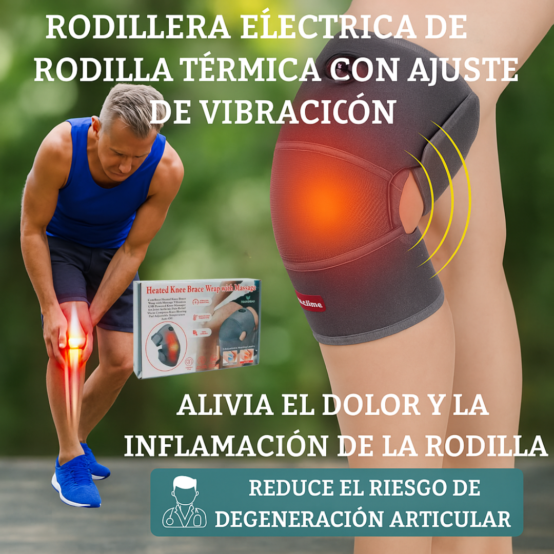 ALIVIA EL DOLOR CON LA NUEVA RODILLERA ELÉCTRICA™