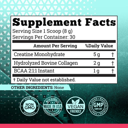 Creatina Monohidratada™ Woman Power – Rendimiento Total – Aumenta tu fuerza y definición sin perder feminidad