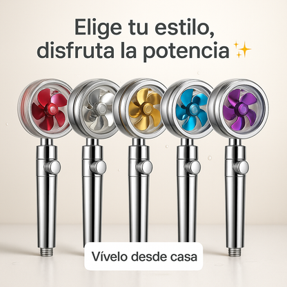 TurboSpa™ Siente la energía y relajación desde la primera ducha.