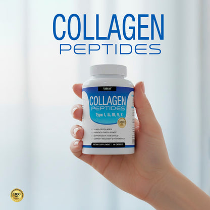 COLAGEN PEPTIDES™ Recupera la Elasticidad que tu Piel Perdió-Firmeza que se Nota, No que se Promete.