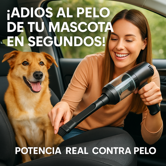 Aspiradora Portátil – Succión Potente – Auto limpio en segundos™.