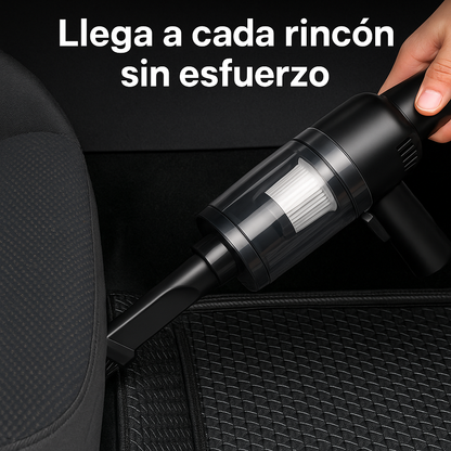 Aspiradora Portátil – Succión Potente – Auto limpio en segundos™.