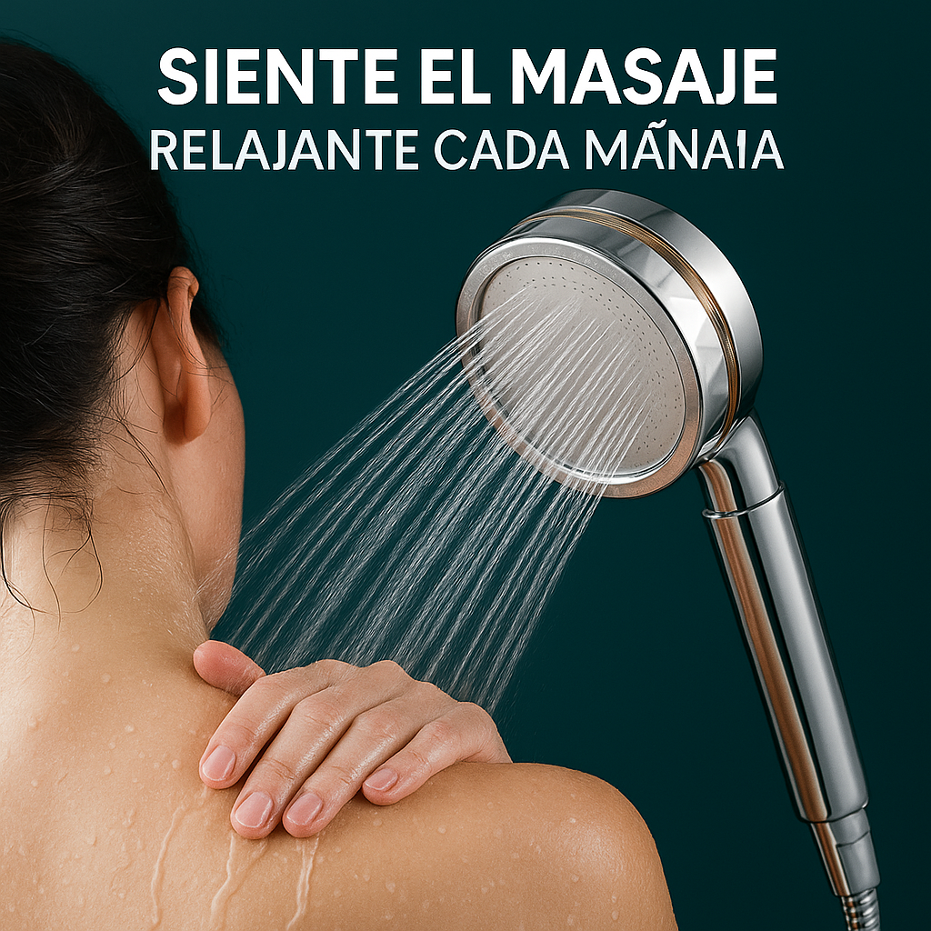 TurboSpa™ Siente la energía y relajación desde la primera ducha.
