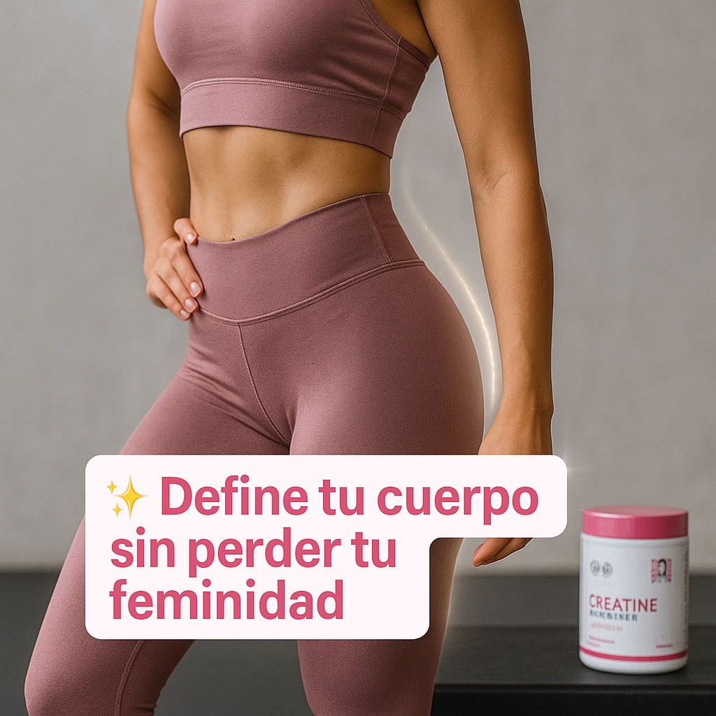Creatina Monohidratada™ Woman Power – Rendimiento Total – Aumenta tu fuerza y definición sin perder feminidad
