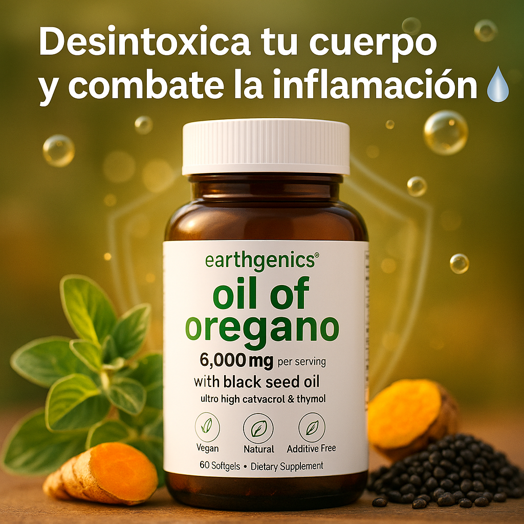ACEITE DE OREGANO™ – Protección Diaria – Potencia tu sistema inmune naturalmente.