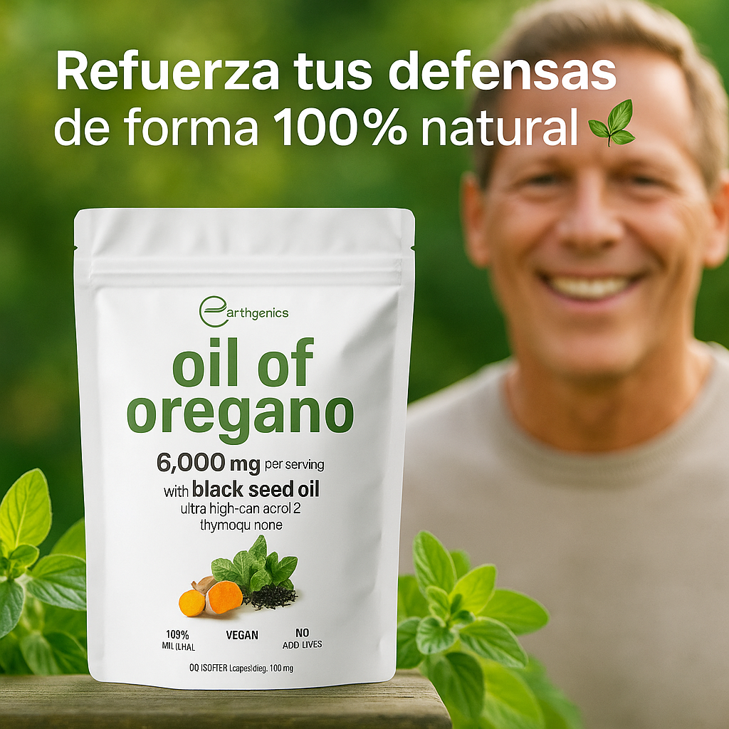 ACEITE DE OREGANO™ – Protección Diaria – Potencia tu sistema inmune naturalmente.