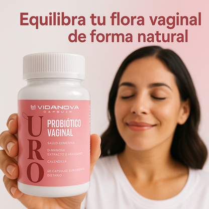 URO VAGINAL PROBIOTICO ™ – Equilibrio Íntimo – Flora Restaurada en 2 Semanas.