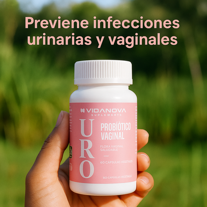 URO VAGINAL PROBIOTICO ™ – Equilibrio Íntimo – Flora Restaurada en 2 Semanas.