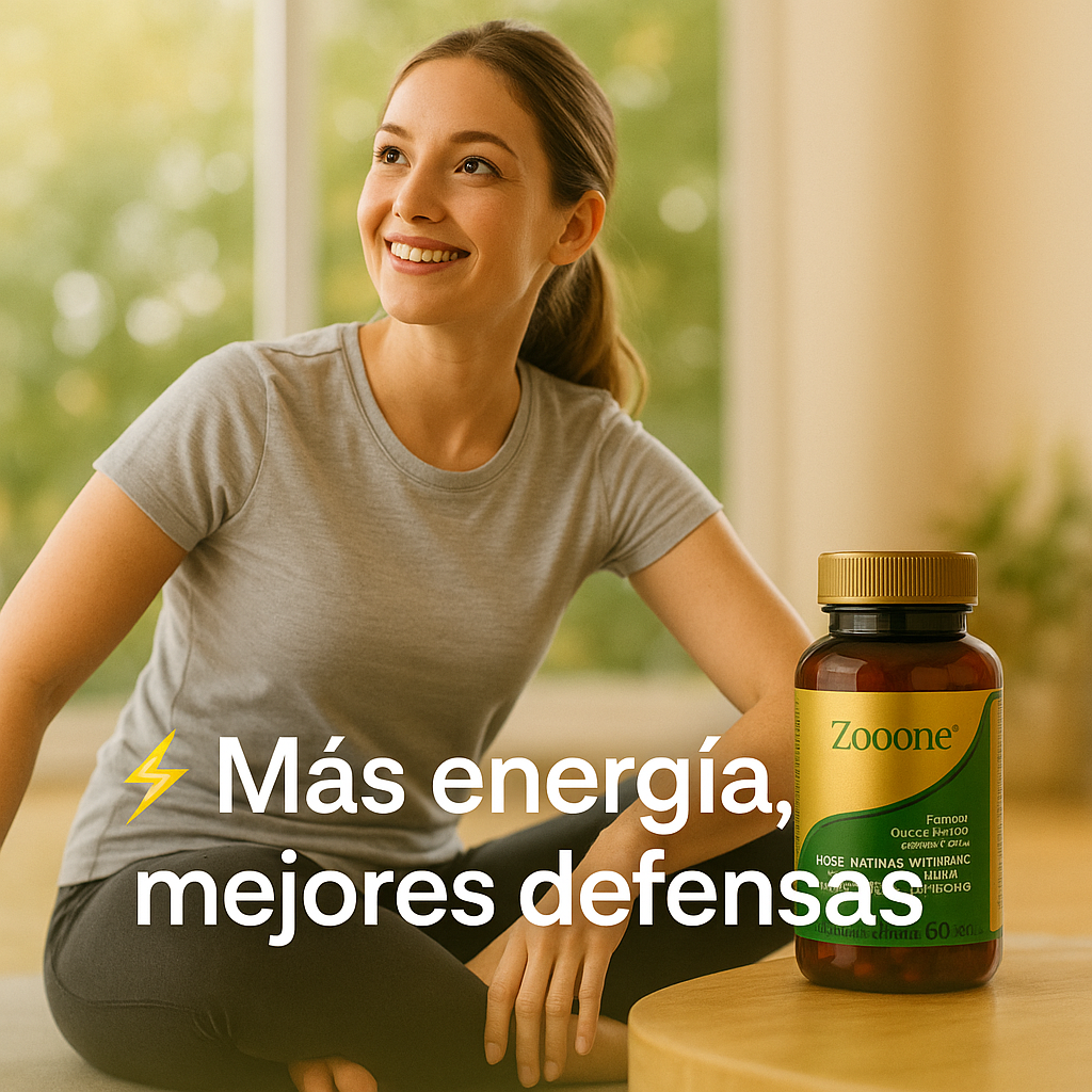 zooone ™  Suplemento Natural – Refuerza tus Defensas – Bienestar visible en 30 días