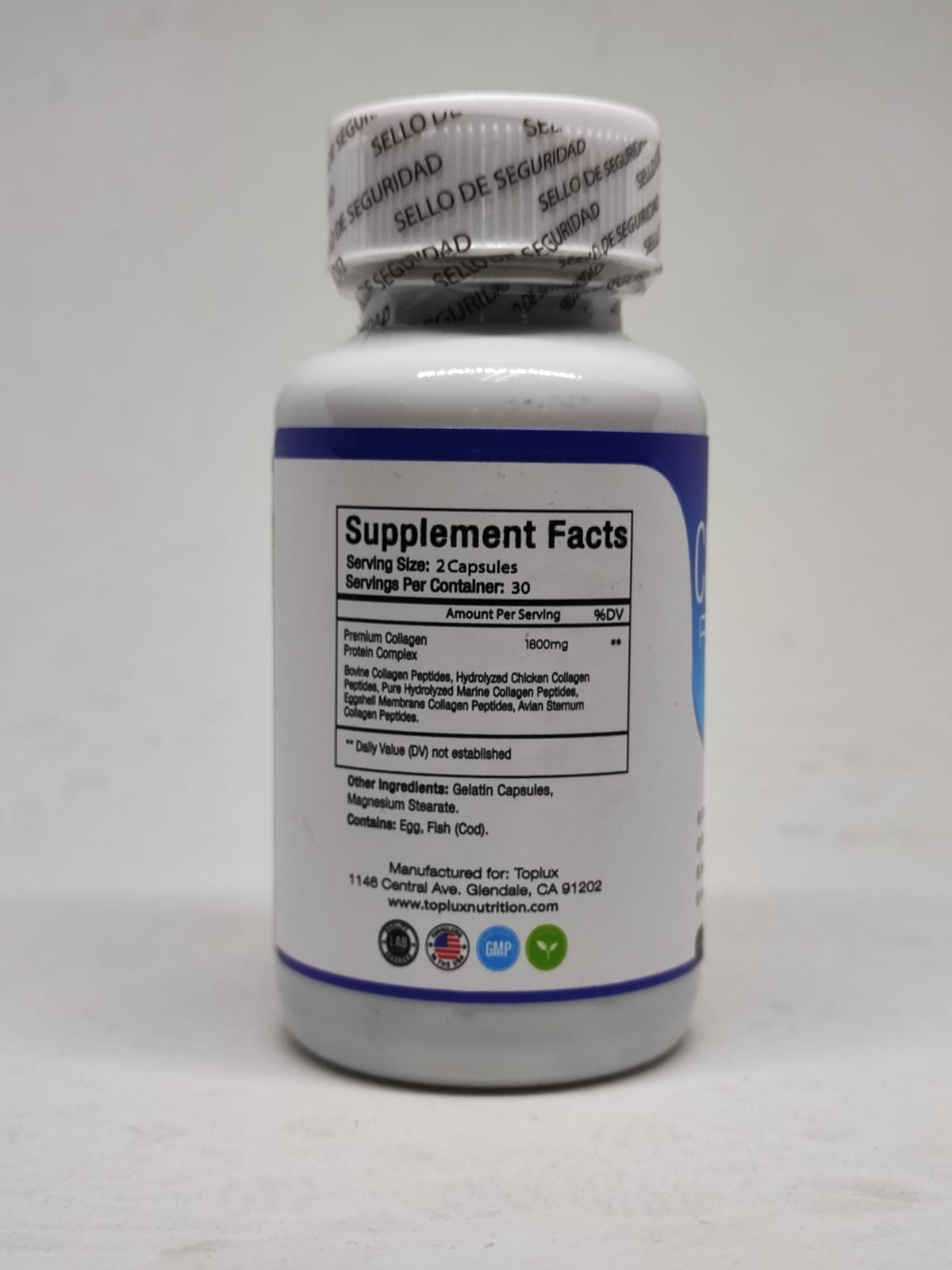 COLAGEN PEPTIDES™ Recupera la Elasticidad que tu Piel Perdió-Firmeza que se Nota, No que se Promete.