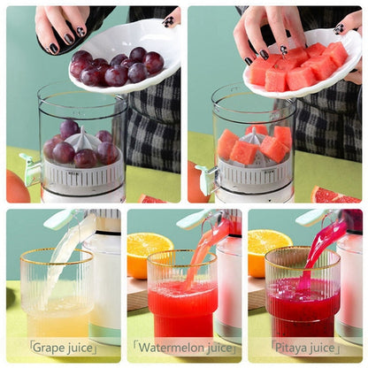 Exprimidor Portátil de Cítricos - Jugo Fresco al Instante - Sin Complicaciones™